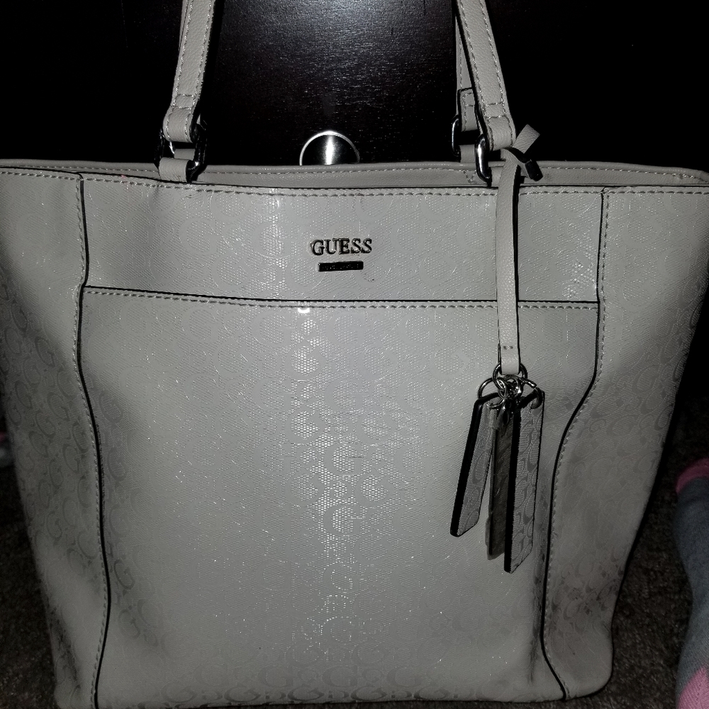 Tan guess purse